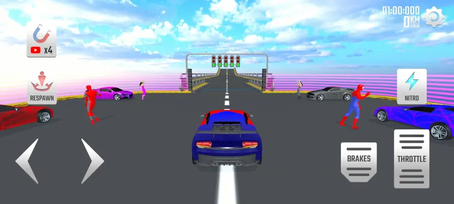 Mega Ramp Car android App screenshot 5