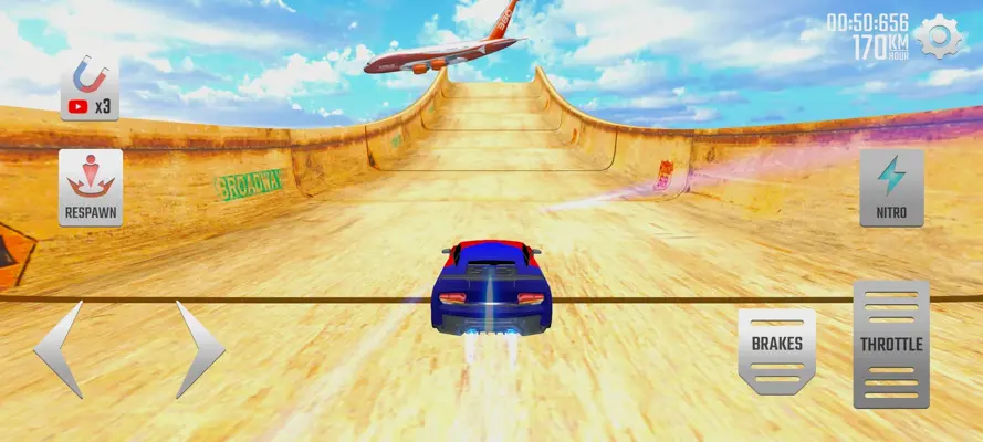 Mega Ramp Car android App screenshot 7